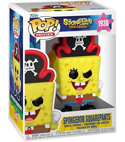 Funko Pop! Movies: The Spongebob Movie - Spongebob  As The Flying Dutchman 1943 Glows In The Dark