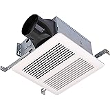 KAZE APPLIANCE SNP100 | 100 CFM | 0.8 Sone | No Attic Access Required Bathroom Ventilation Exhaust Extractor Fan