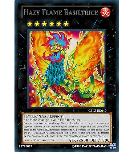 Amazon.com: YU-GI-OH! - Hazy Flame Peryton (CBLZ-EN031) - Cosmo Blazer -  1st Edition