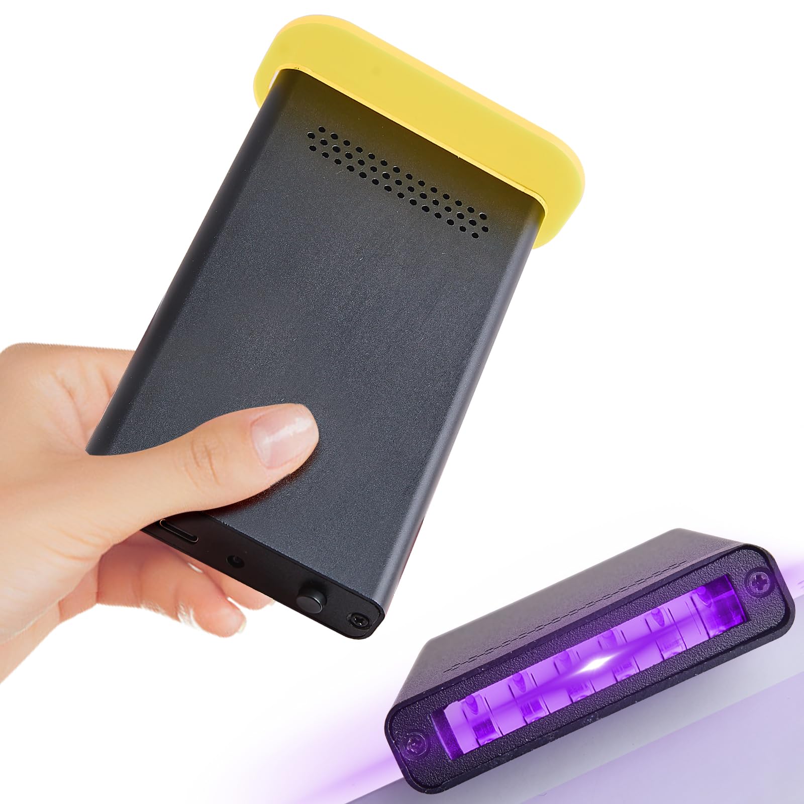 Photo 1 of V Light Hair Extension Kit UV LED Hair Lamp Machine, Faster Wig Hair Extensions Glue Curing UV Dryer Gel Light, Rechargeable Hair Extension V Lights for Home Salon Hairdressing-Upgraded