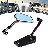 FASTMOMENT Motorcycle Mirrors CNC Machined Aluminum