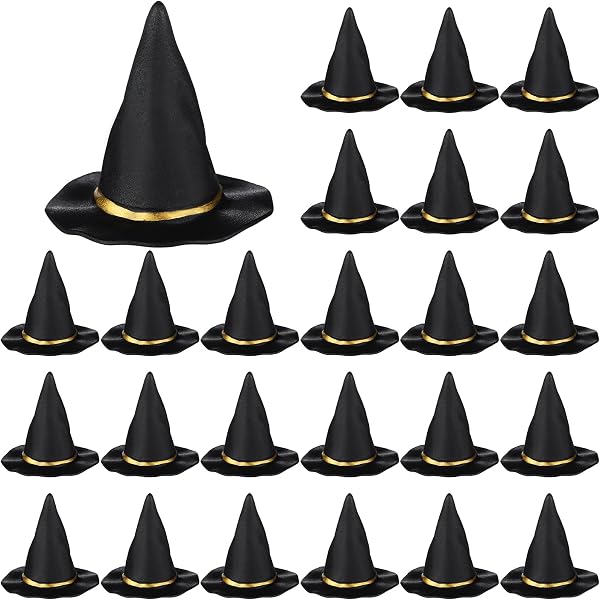 Amazon.com: Factory Direct Craft Abaca Witch Hats Set of 6 - Small