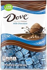 DOVE PROMISES Milk Chocolate Candy Individually Wrapped Bulk Pack (43.07 oz, 150 Piece) Bag