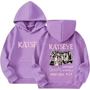 KATSEYE Hoodies For Girls Graphic Album Sweatshirts Long Sleeve Hoodies