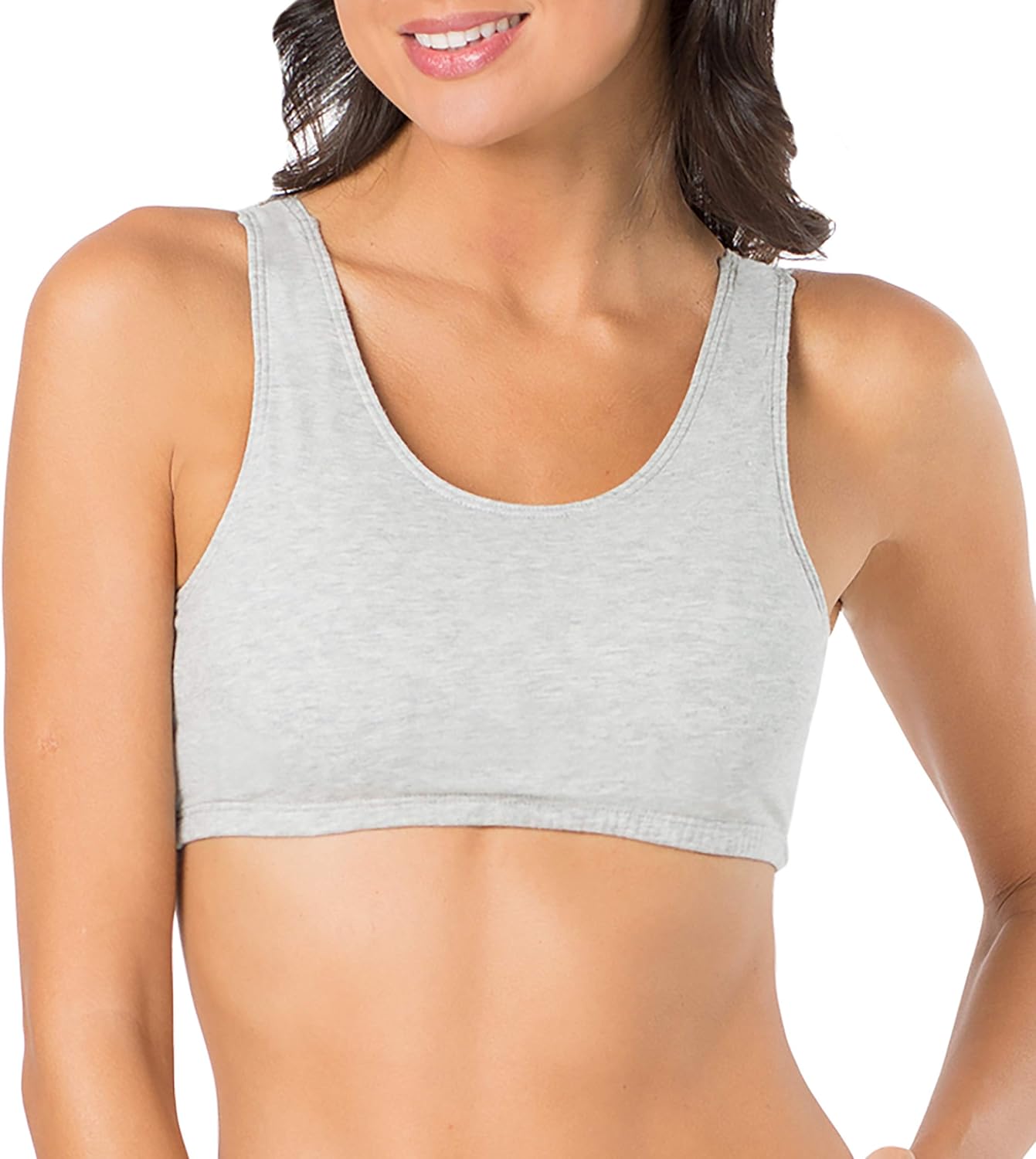 Fruit of the Loom Women's Tank Style Sports Bra at  Women’s Clothing store
