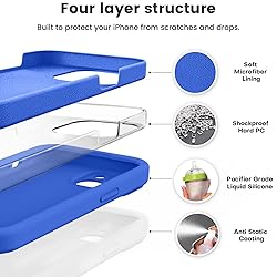 Vooii Compatible with iPhone 15 Case, Upgrade