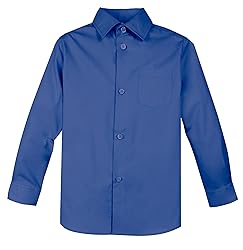 Spring Notion Baby Boys' Long Sleeve Dress Shirt