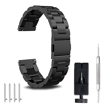 Samsung Gear S3 Frontier / Classic Armband von einBand, 22mm Uhrenarmband Premium Edelstahl Metall Ersatz Band für Samsung Ge