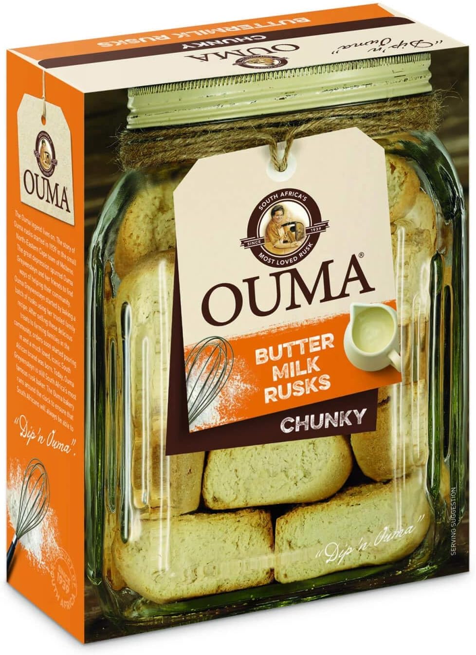 Nola Ouma Rusks - Buttermilk Chunky Large Box 1kg