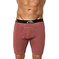 Merino.tech Merino Wool Boxer Briefs Men - Merino Wool Underwear Breathable Dry Fit Comfy Sports Base Layer for Men