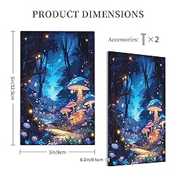 Tewujay Decorative Light Switch Covers 1 Gang