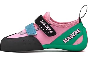 MASZRE Kids Rock Climbing Shoes for Sport Climbing and Bouldering