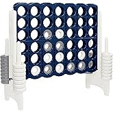 ECR4Kids Jumbo 4-To-Score, Giant Game, Navy/White