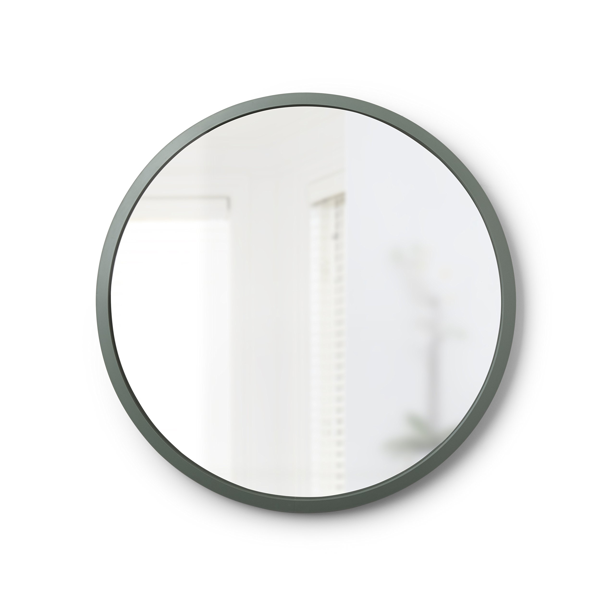 Umbra Hub Wall Mirror 24 Inch Round Wall Mirror For Entryways