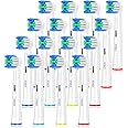 KHBD Replacement Heads Compatible with Braun Oral b Electric Toothbrush, Sensitive Toothbrush Heads for Pro 1000/9000/ 500/3000/8000/Smart/Geinus Toothbrush-16 Pack