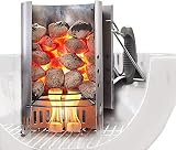 Weber 8kg BBQ Briquettes & 1.5kg Apple Wood Chunks Smoking Fuel Set view 4