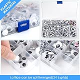 FEPITO 1150 Self-Adhesive Googly Wiggle Eyes 5mm-25mm Assorted Sizes view 7
