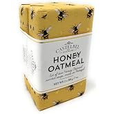 Castelbel Set of Honey Oatmeal Fragranced Luxury Soap, (2) 7-Ounce Bars