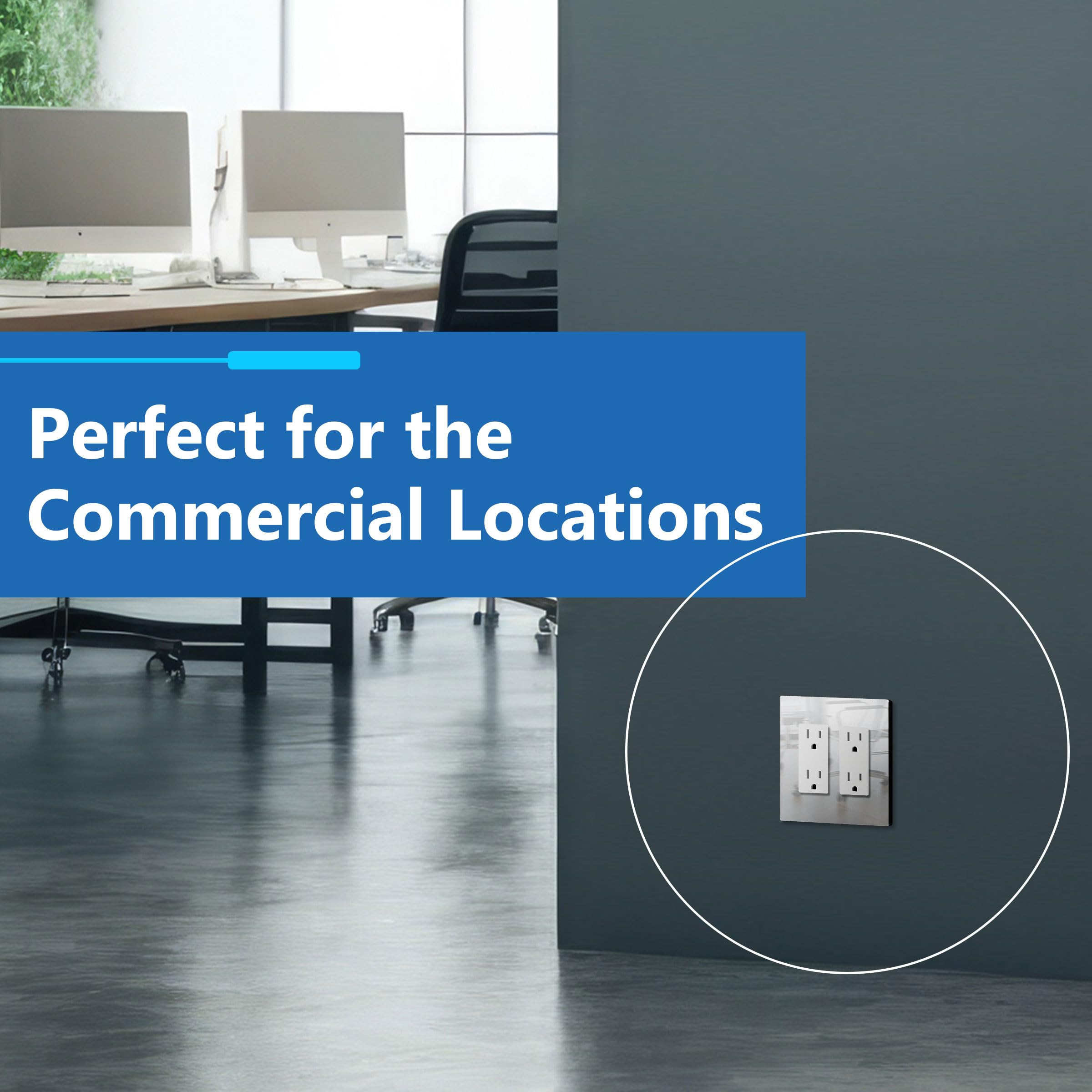 LIDER Double Screwless Metal-Surface Wall