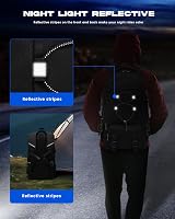 Besttravel 45L Travel Backpack Waterproof Laptop 17.3 Inch Rucksack Black view 5