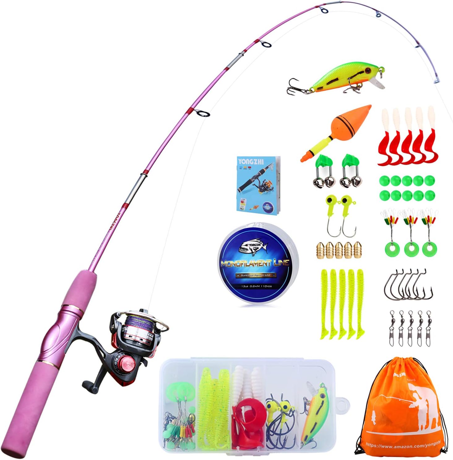 amazon kids fishing rod
