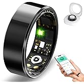 Smart Ring for Women Men, Sleep Tracker Ring with Heart Rate, Blood Oxygen, Fitness Ring for Activity Tracker/Steps/Calories,