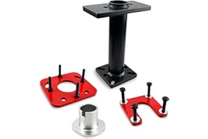 TASAN RACING Rear Axle Bearing Puller & Installer Tool Kit w/ABS Tone Ring for Pick-up Trucks & 4Runner 1995-2020 (RED)