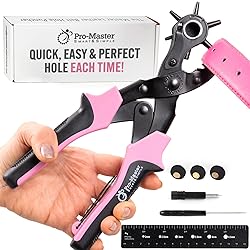 Precision Leather Hole Punch Tool, Multi-Size Hole