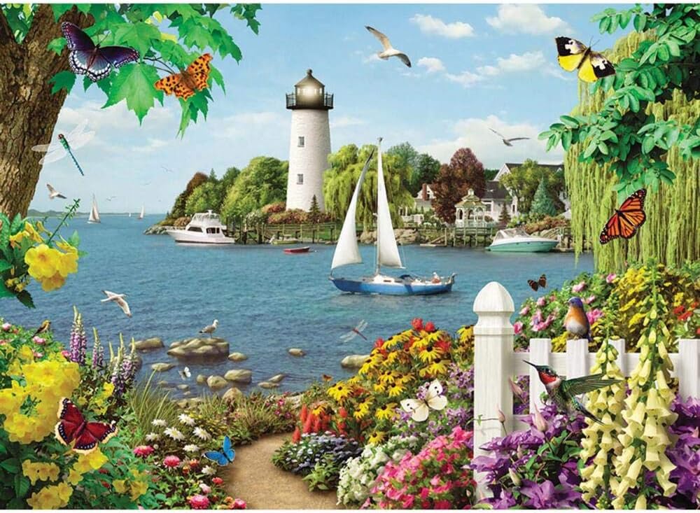 Cobble Hill 500 Piece Puzzle - by The Bay - Sample Poster Included