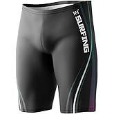 361° Swim Jammers for Men, Pro Racing Training Swimsuit, Chlorine Resistant Endurance Mens Swim Suit Swimwear Tech Pant