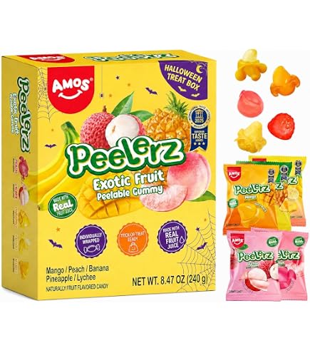 Amazon.com : Japanese Fruit Gummy Tripak Sampler - Mango, White