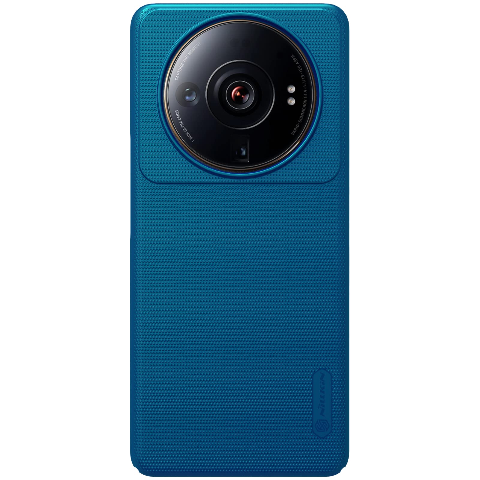 COQUE Xiaomi Mi 12S Ultra Phone Case for Xiaomi Mi 12S Ultra Frosted Shield Back Cover-Blue
