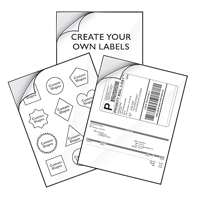 full sheet adhesive paper