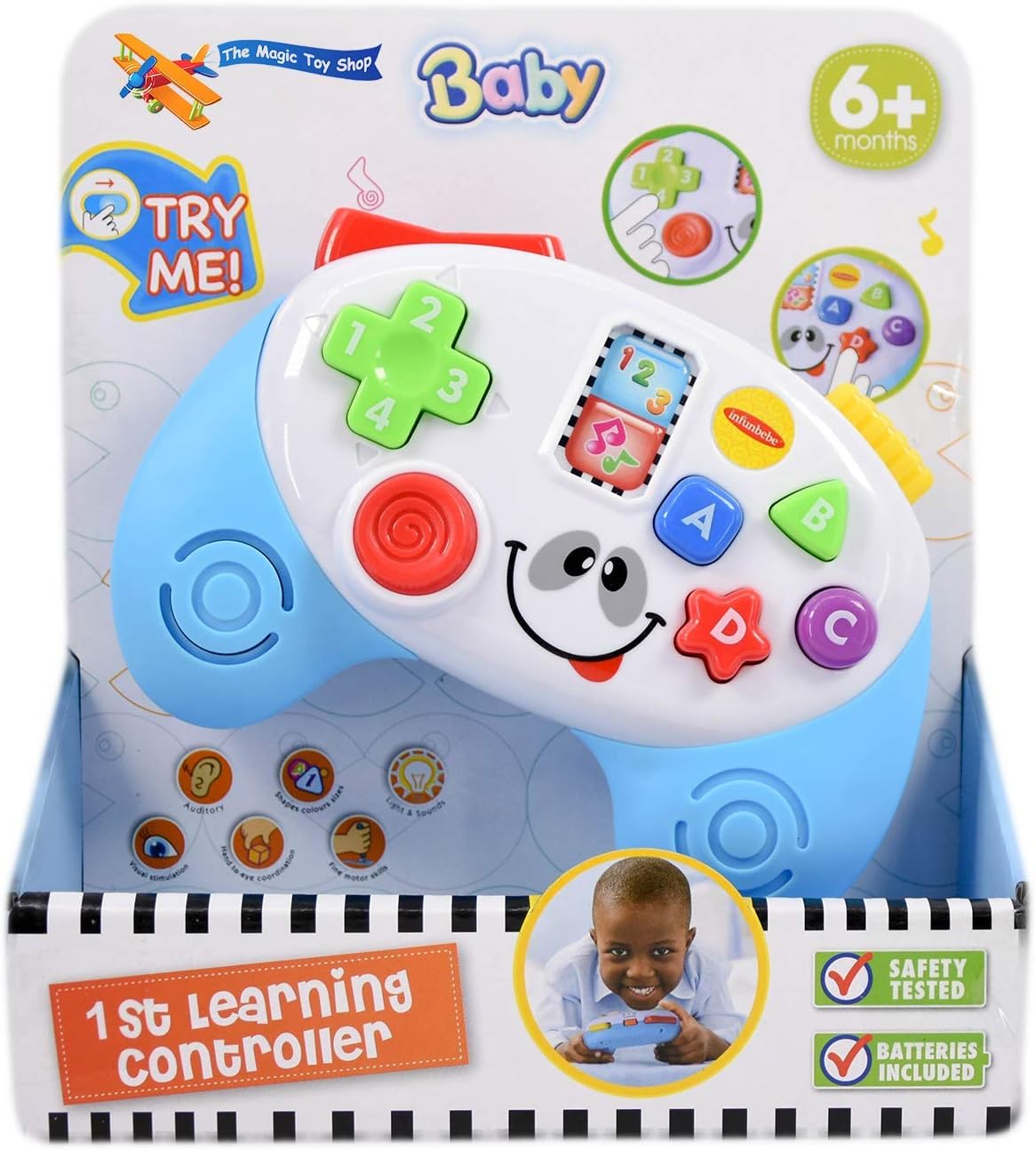 My First Learning Game Controller Toy Toddler Learning Musical Toy Baby