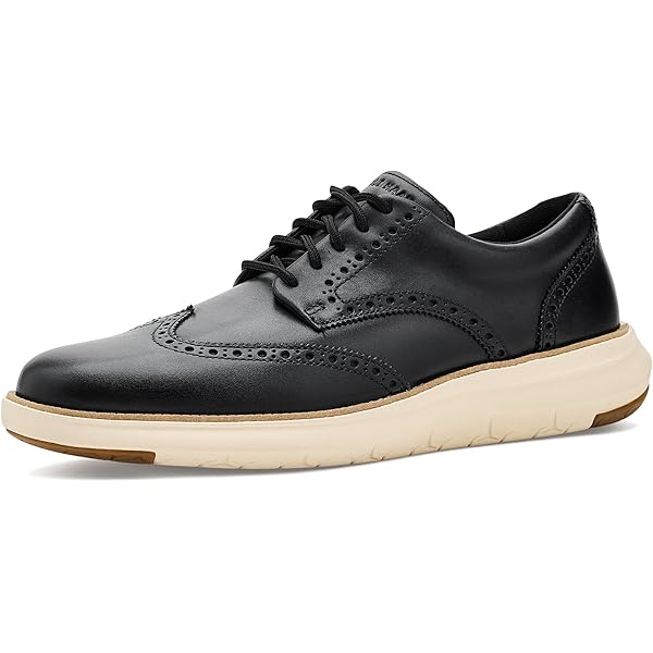 Men's riginalGrand Remastered Wingtip Oxfords in Black | Cole Haan