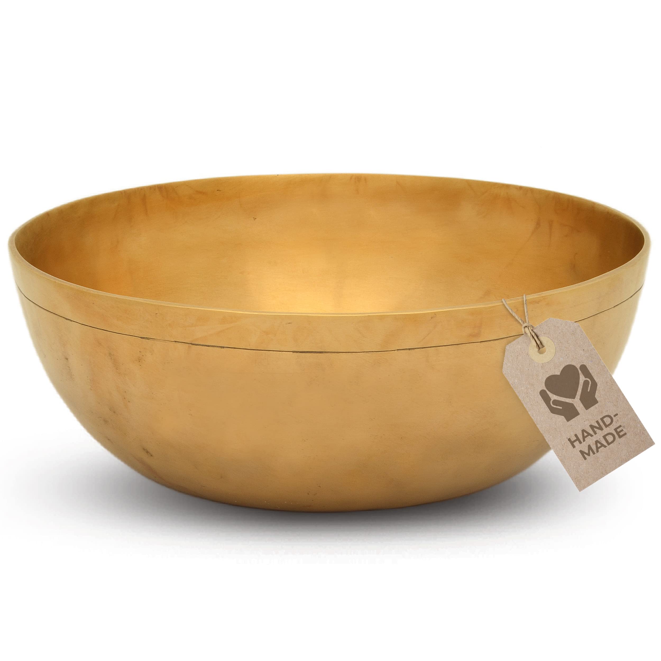 MASSAGE-EXPERT Tibetan Singing Bowl - Universal Bowl, Ø 21.5 cm, 950 grams, Wide Sound Spectrum for Effective Sound Massage and Sound Therapy for the Whole Body