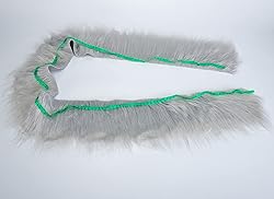 Shaggy Plush Faux Fur Fabric Precut Strips Fluffy