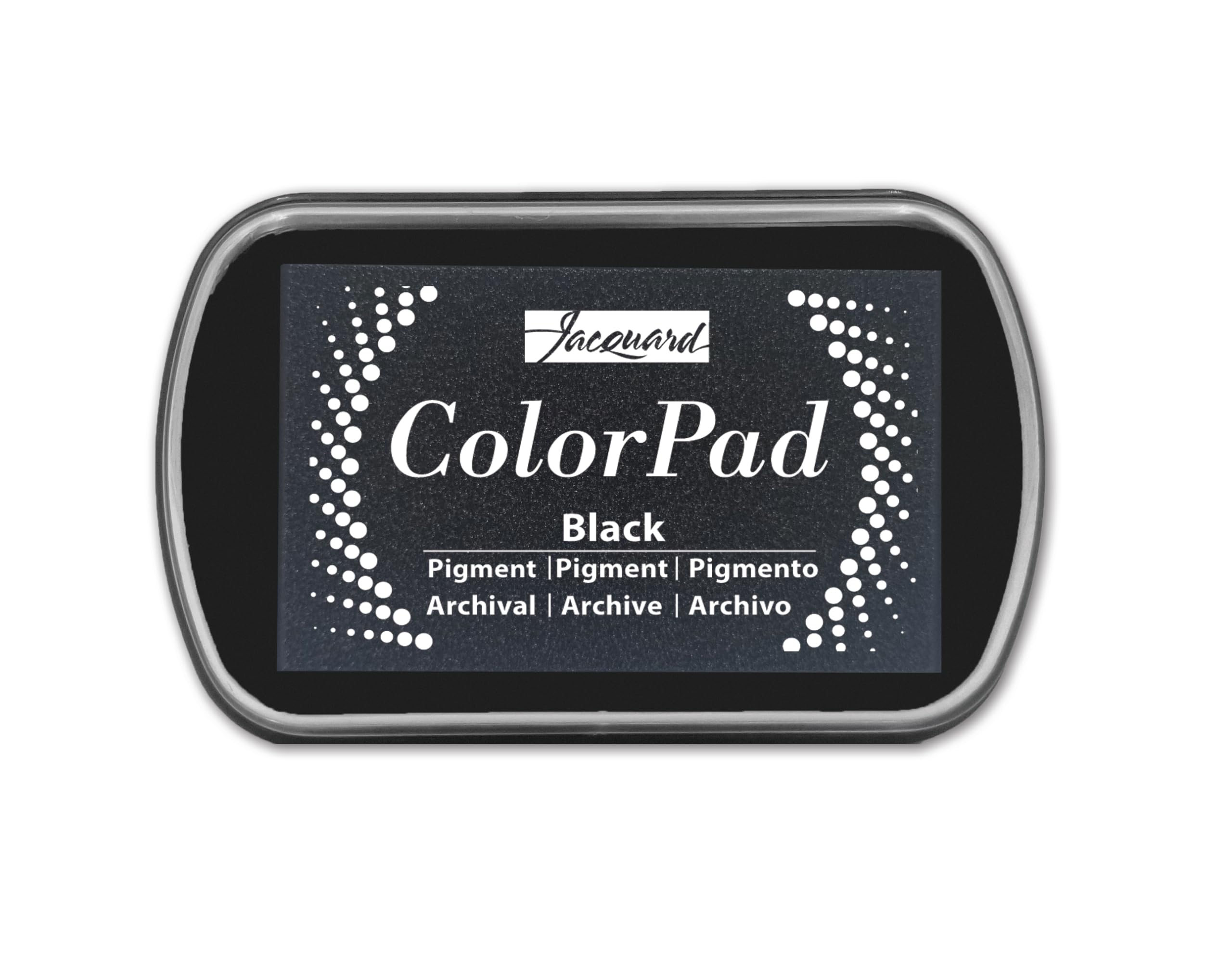 Jacquard ColorPad Pigment Black JCP2001 Slow Drying Black Ink Pad