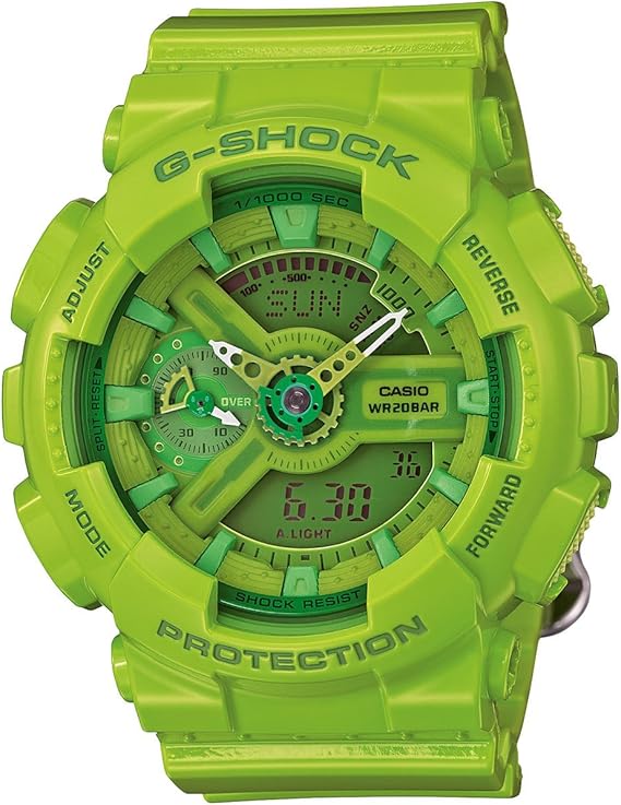 green g shock amazon