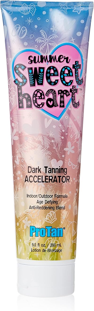 Pro Tan Summer Sweetheart Dark Tanning Accelerator Lotion Coastal Sunset 280ml