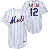 Francisco Lindor New York Mets MLB Kids 4-7 White Home Player Jersey