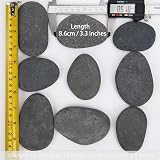 Hisredsun 10 pcs Painting Pebbles 3.1-4in Flat Rocks Mandala Art view 2