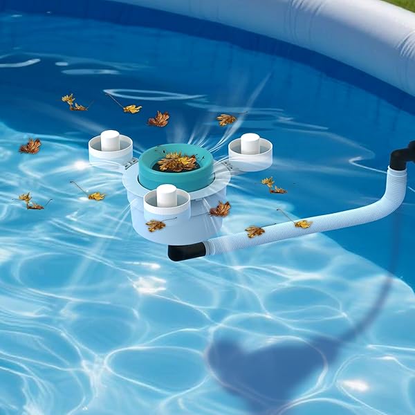 JJ JIANJIN ABOVE GROUND POOL SKIMMER,NO INSTALLATION REQUIRED,...