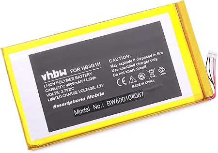 Vhbw Li Polymer Akku 4000mah Fur Tablet Notepad Pda Amazon De Computer Zubehor