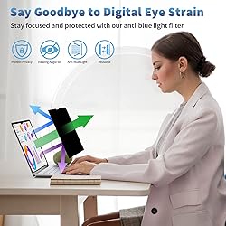 F FORITO Laptop Privacy Removable Screen Protector