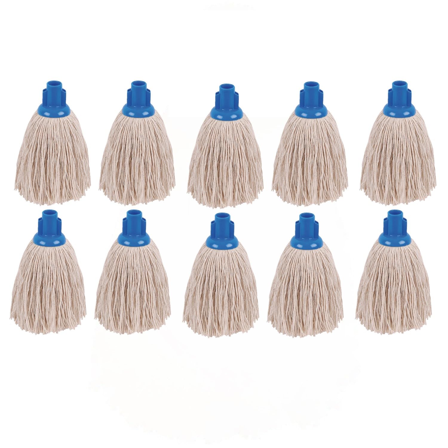 2Work Twine Rough Socket Mop 12oz Blue (Pack of 10) 101851B