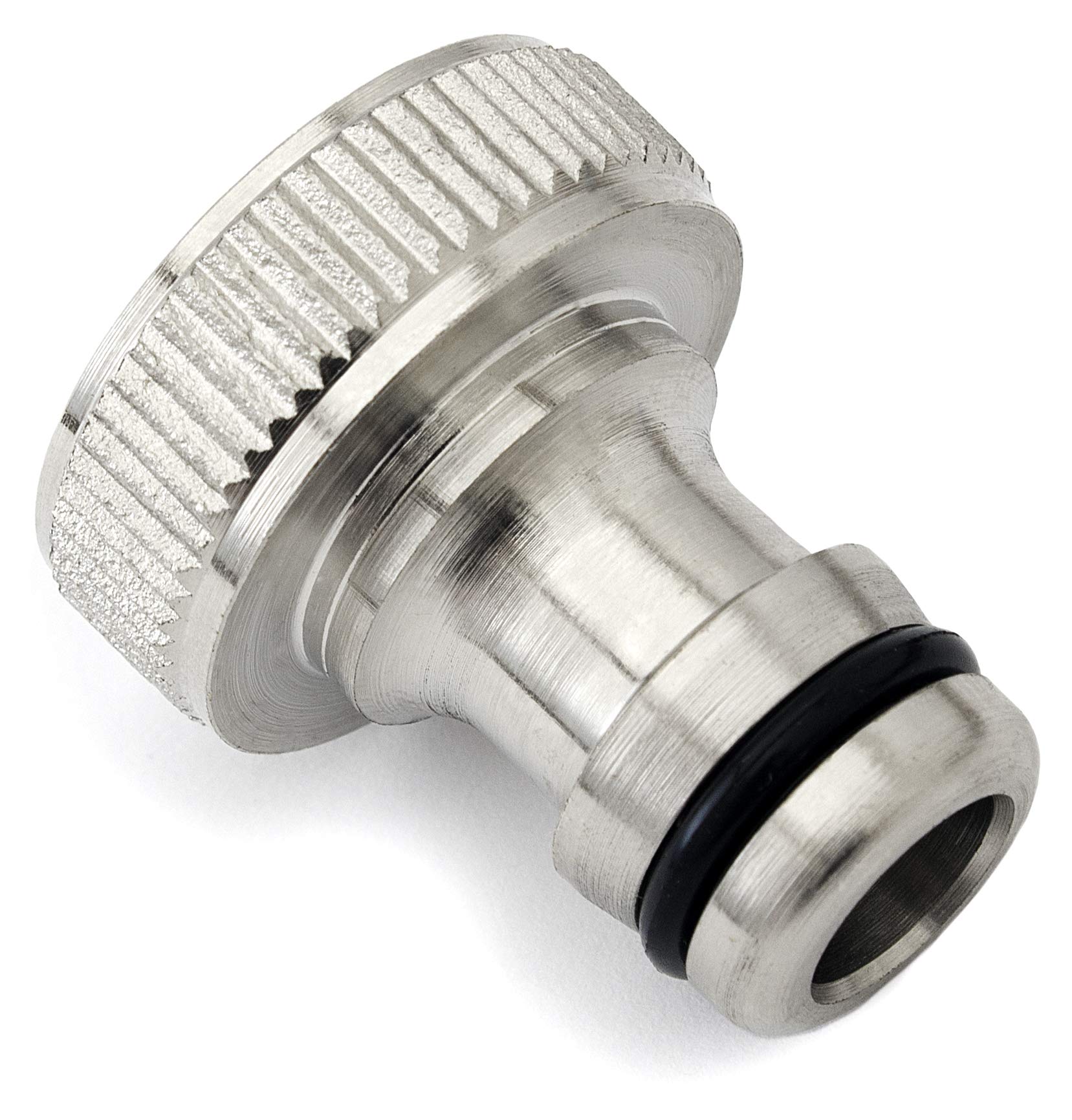 SHYNE Premium 3/4 inch Hose Connector Adapter Made of Stainless Brass Rust-Proof and Waterproof tap Connector for Garden, Hose, Washing Machine (2 pcs)