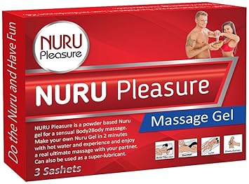 NURU Massage Gel Pulver. Machen sie ihre eigenen magischen Nuru Gel, Super Glatt, Geruchlos und Geschmacksneutral, Ideal für 