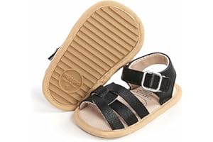 GAISUM Baby Girls Boys Summer Sandals Unisex Infant Premium Soft Anti-Slip Rubber Sole Toddler Outdoor Beach Walking Shoes