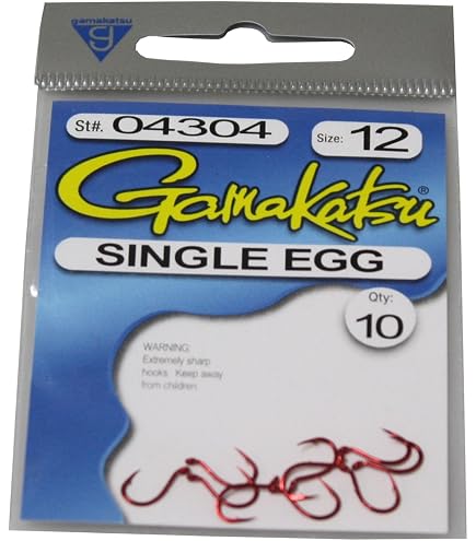 Gamakatsu 04805 Single Egg Hks : Fishing Hooks : Sports & Outdoors